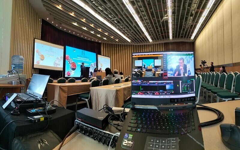 Lên kế hoạch và setup trước sẽ giúp hội nghị diễn ra thành công 