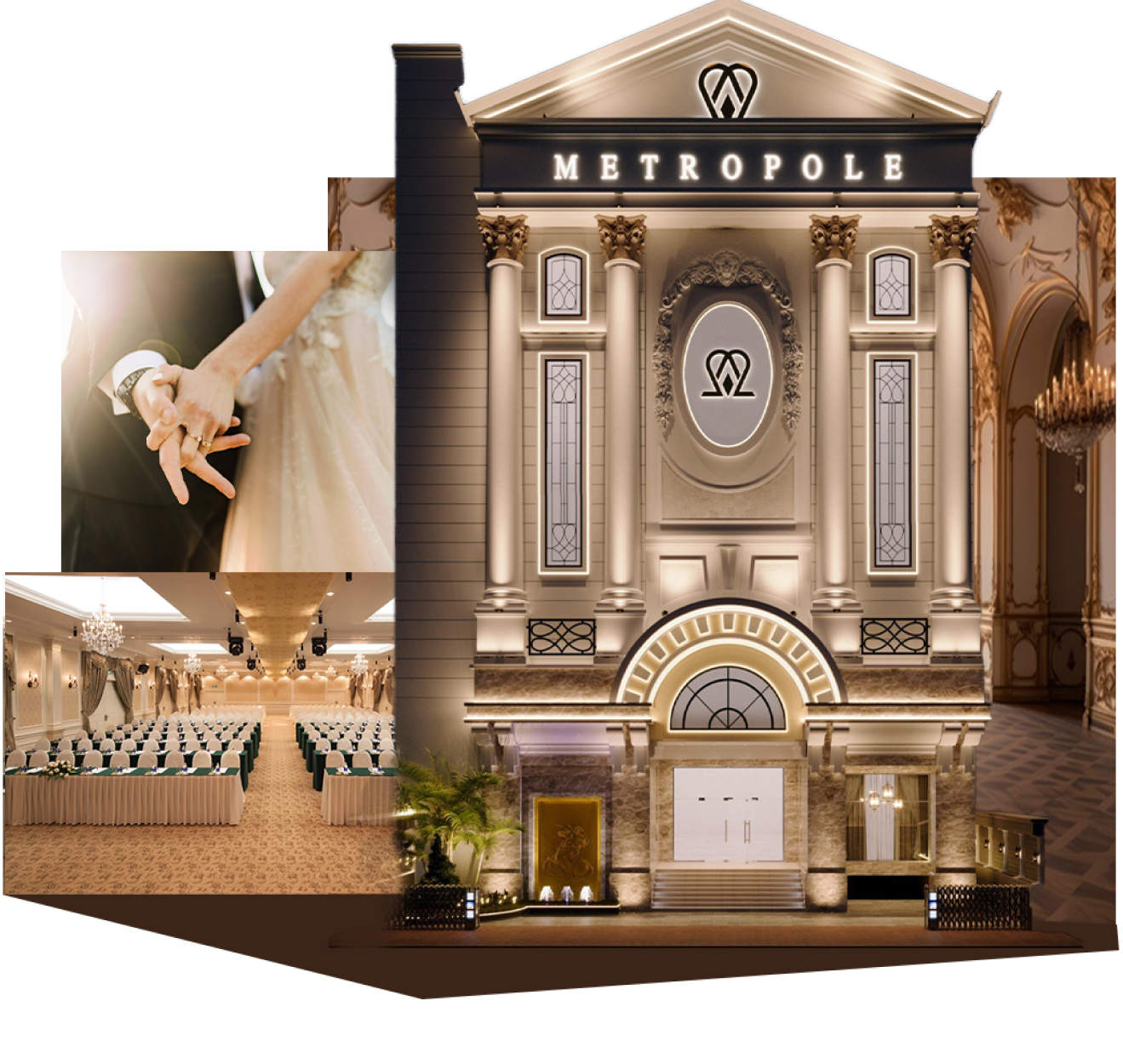 TRUNG TÂM HỘI NGHỊ & TIỆC CƯỚI METROPOLE KHÔNG GIAN SANG TRỌNG ĐẲNG CẤP
